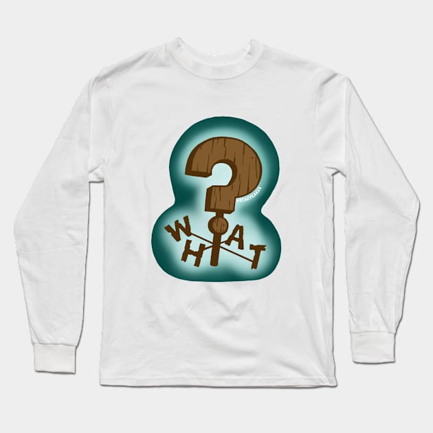 Gravity Falls Weathervane Long Sleeve T-Shirt by Stacy Kakes